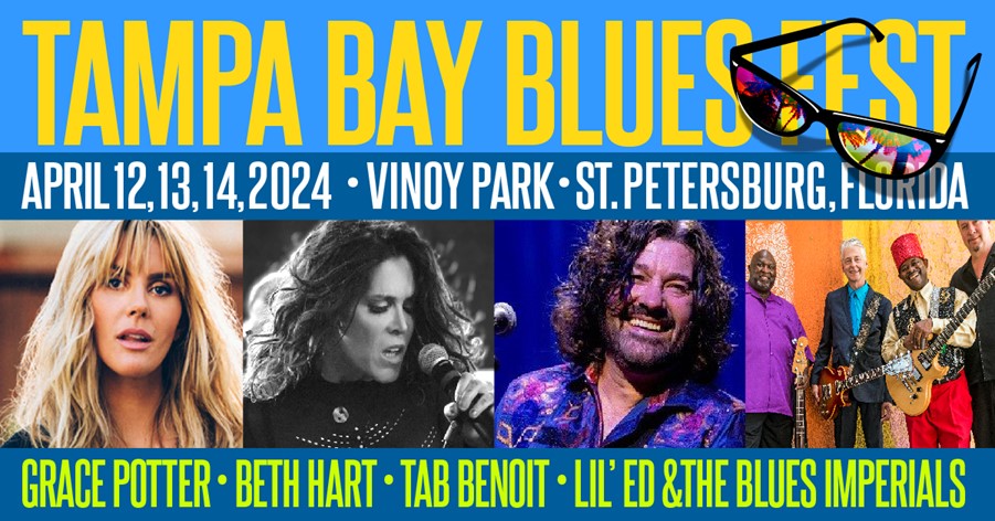 2024 – Tampa Bay Blues Festival Tickets