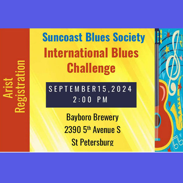 Hello Suncoast Blues Society Members & Supporters